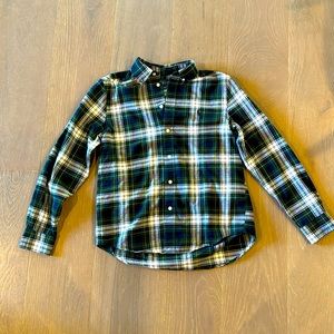 Ralph Lauren Tartan Plaid Long Sleeve